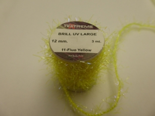 Brill UV  Large 12 mm Fluo Yellow (spool 11)